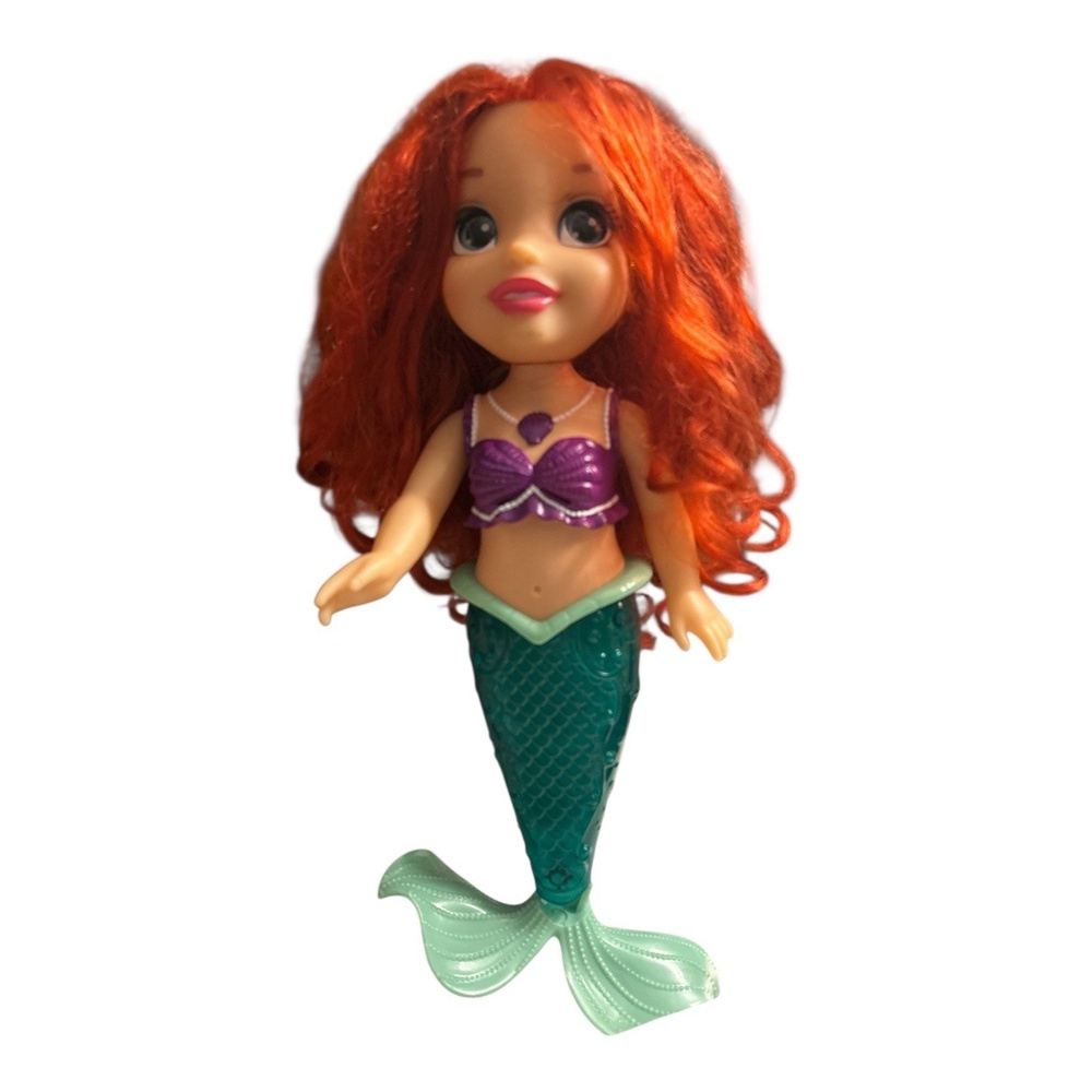 Disney Sing & Sparkle Ariel 14” Light Up Water Doll The Little Mermaid Works